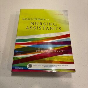 Mosby's Textbook for Nursing Assistants 9th Edition Sorrentino Remmert
